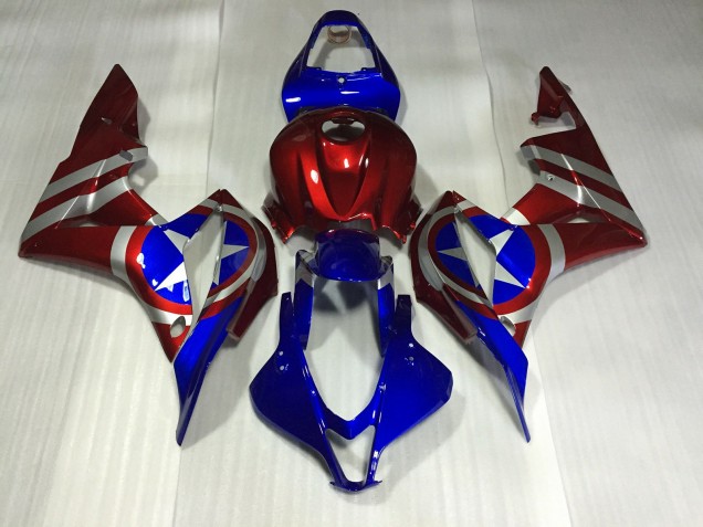 Captain America 2007-2008 CBR600RR Fairings