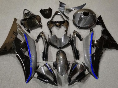 Carbon Fiber & Blue 2008-2016 R6 Fairings