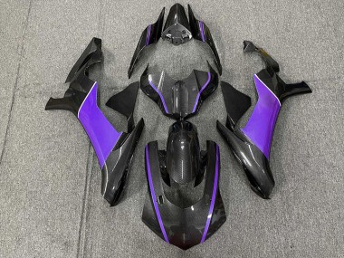 Carbon Fiber & Purple 2015-2019 R1 Fairings