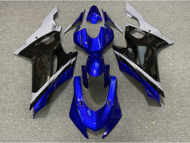 Cement Black and Blue 2017-2021 R6 Fairings