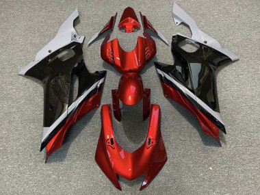 Cement Black and Red 2017-2021 R6 Fairings