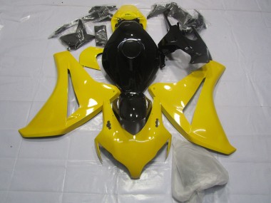 Clear Yellow and Black 2008-2011 CBR1000RR Fairings