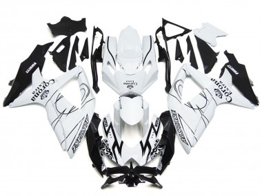 Custom Corona Special with White 2008-2010 GSXR 600-750 Fairings