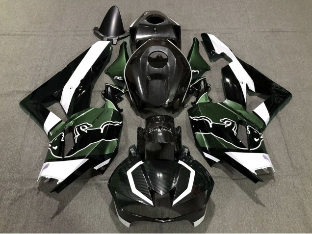 Custom Green Carbon Bull 2013-2023 CBR600RR Fairings