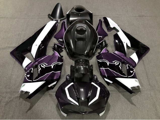 Custom Purple Carbon Bull 2013-2023 CBR600RR Fairings