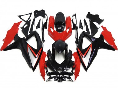 Custom Red OEM Style 2008-2010 GSXR 600-750 Fairings