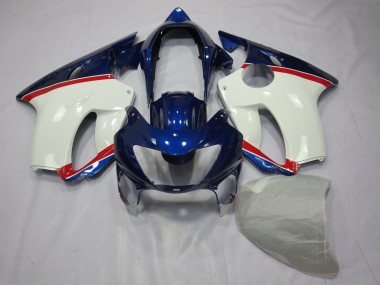 Deep Blue White and Red 1999-2000 CBR600 F4 Fairings