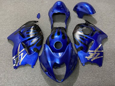 Deep Blue and Black 1997-2007 GSXR 1300 Hayabusa Fairings