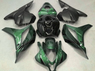 Deep Green with Black 2009-2012 CBR600RR Fairings