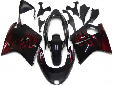 Deep Red Flame 1996-2007 CBR1100XX Fairings