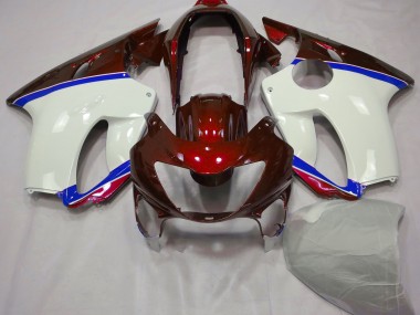 Deep Red and Blue 1999-2000 CBR600 F4 Fairings