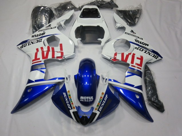 Fiat Deep Blue 2005 R6 Fairings