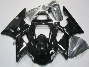 Gloss Black 2000-2001 R1 Fairings