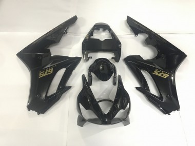 Gloss Black & Gold 2009-2012 Daytona 675 Fairings