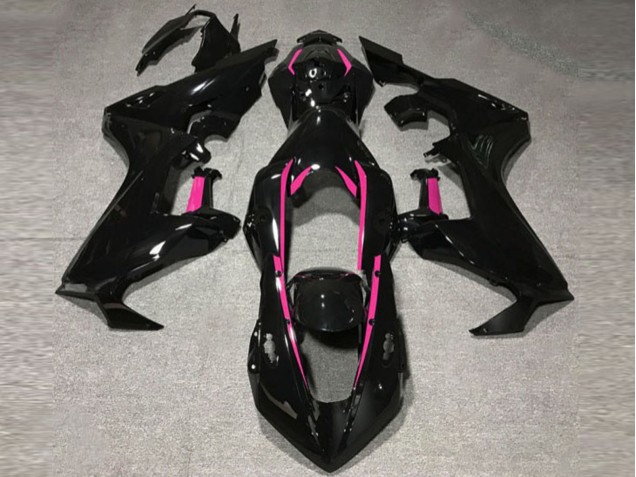 Gloss Black & Pink Lining 2017-2023 CBR1000RR Fairings