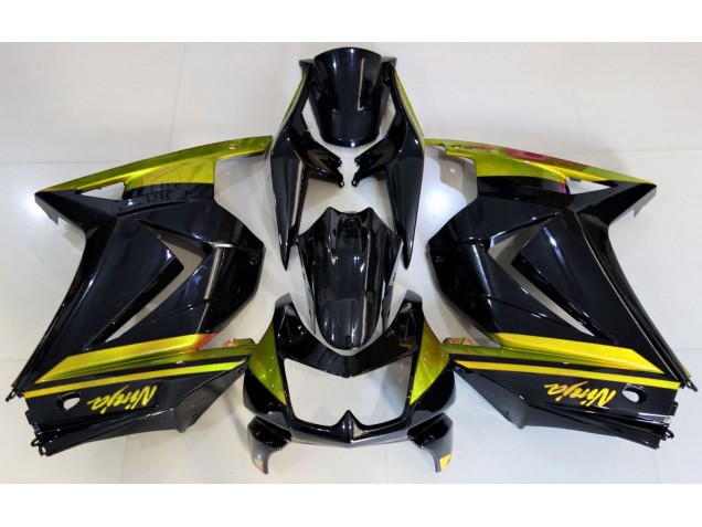 Gloss Black & Yellow 2008-2012 Ninja 250 Fairings