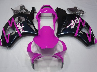 Gloss Black and Pink 2002-2003 CBR954RR Fairings