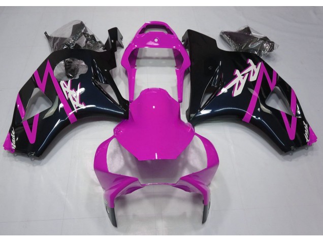 Gloss Black and Pink 2002-2003 CBR954RR Fairings