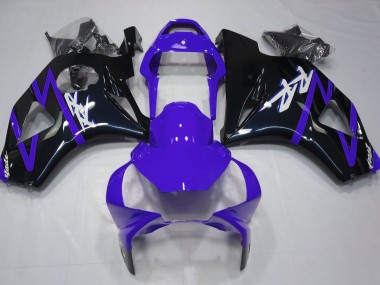 Gloss Black and Purple 2002-2003 CBR954RR Fairings