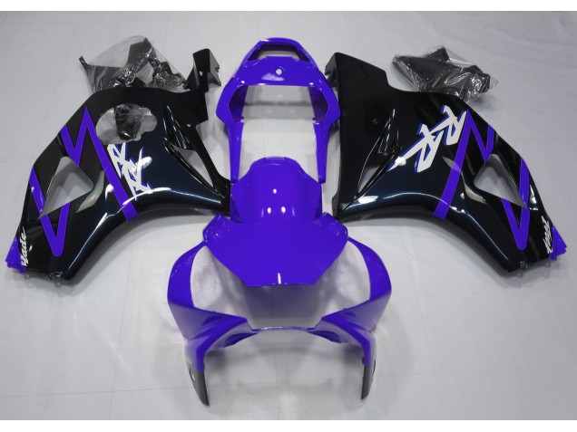 Gloss Black and Purple 2002-2003 CBR954RR Fairings