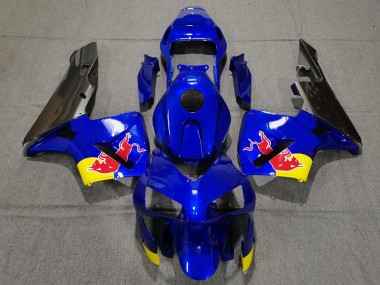 Gloss Blue Red Bull 2003-2004 CBR600RR Fairings