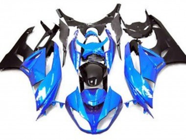 Gloss Blue Style 2009-2012 ZX6R Fairings