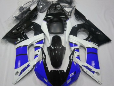 Gloss Blue and Black 1998-2002 R6 Fairings