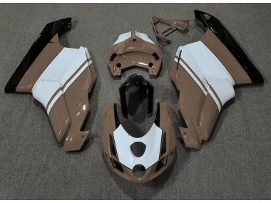 Gloss Brown & White 2003-2004 Ducati 749 999 Fairings