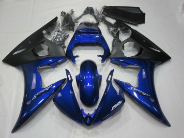 Gloss Dark Blue 2005 R6 Fairings