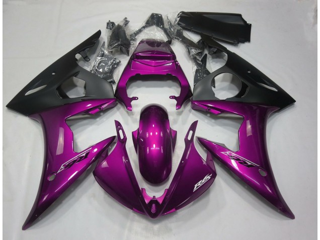 Gloss Dark Pink 2005 R6 Fairings