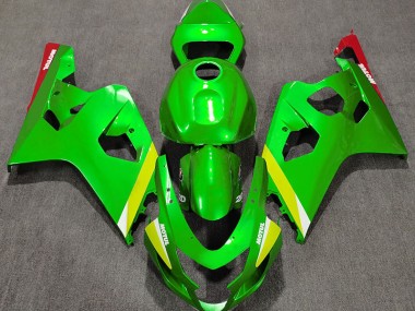 Gloss Green 2004-2005 GSXR 600-750 Fairings