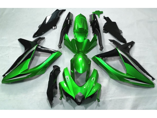 Gloss Green 2008-2010 GSXR 600-750 Fairings