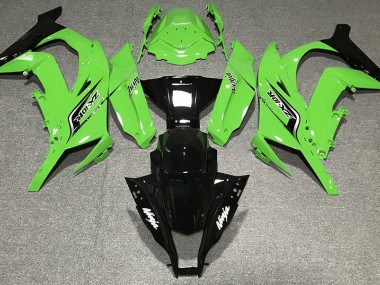 Gloss Green & Logos 2011-2015 ZX10R Fairings