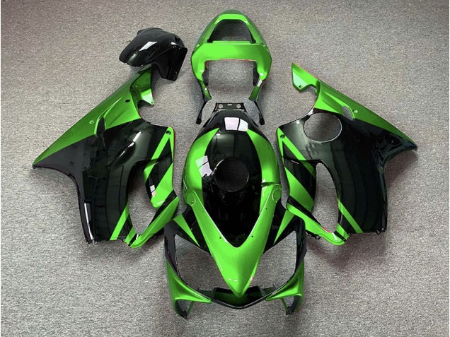 Gloss Green and Black 2001-2003 CBR600 F4i Fairings