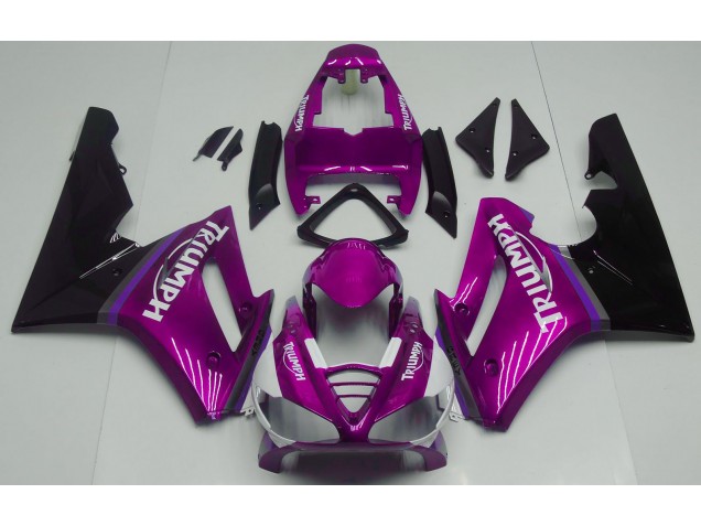 Gloss Hot Pink 2009-2012 Daytona 675 Fairings