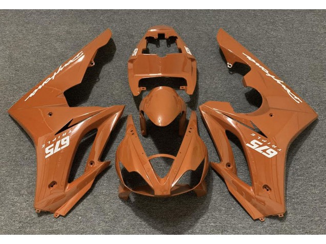 Gloss Orange 2006-2008 Daytona 675 Fairings