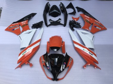 Gloss Orange & Logos 2009-2012 ZX6R Fairings