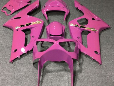 Gloss Pink 2003-2004 ZX6R Fairings