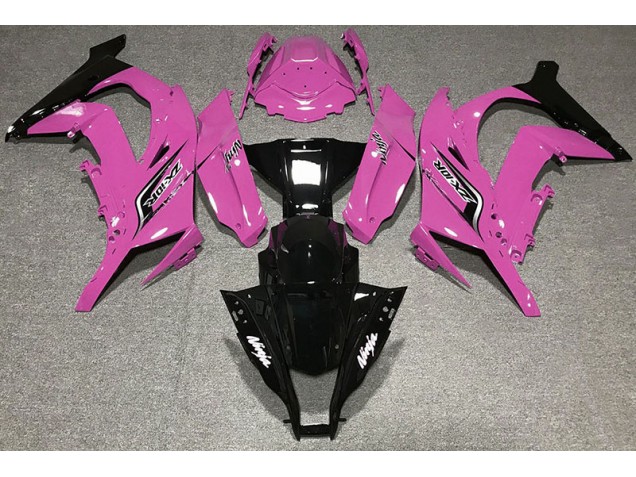 Gloss Pink & Logos 2011-2015 ZX10R Fairings