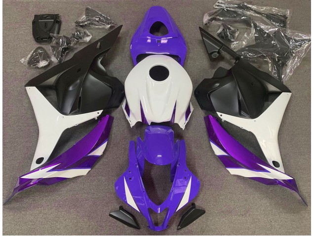 Gloss Purple White and Violet 2009-2012 CBR600RR Fairings