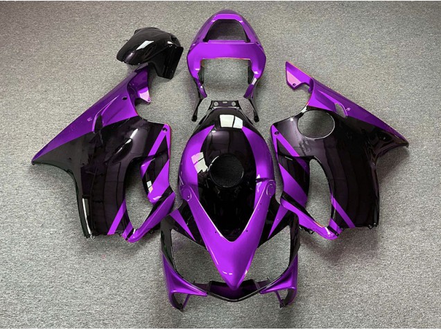 Gloss Purple and Black 2001-2003 CBR600 F4i Fairings