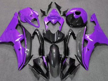 Gloss Purple and Carbon 2008-2016 R6 Fairings