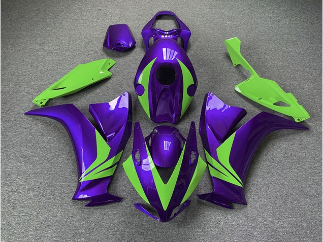 Gloss Purple and Green 2012-2016 CBR1000RR Fairings