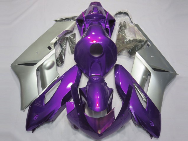 Gloss Purple and Silver 2004-2005 CBR1000RR Fairings