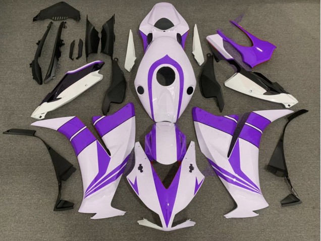 Gloss Purple and White 2012-2016 CBR1000RR Fairings