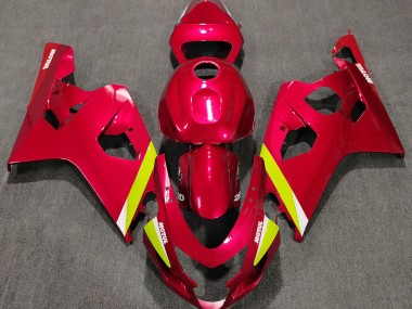 Gloss Red 2004-2005 GSXR 600-750 Fairings