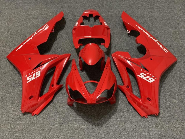 Gloss Red 2006-2008 Daytona 675 Fairings