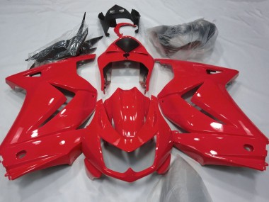 Gloss Red 2008-2012 Ninja 250 Fairings