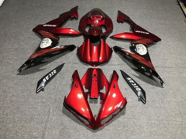 Gloss Red & Logos 2004-2006 R1 Fairings