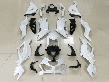 Gloss White 2019-2023 ZX6R Fairings